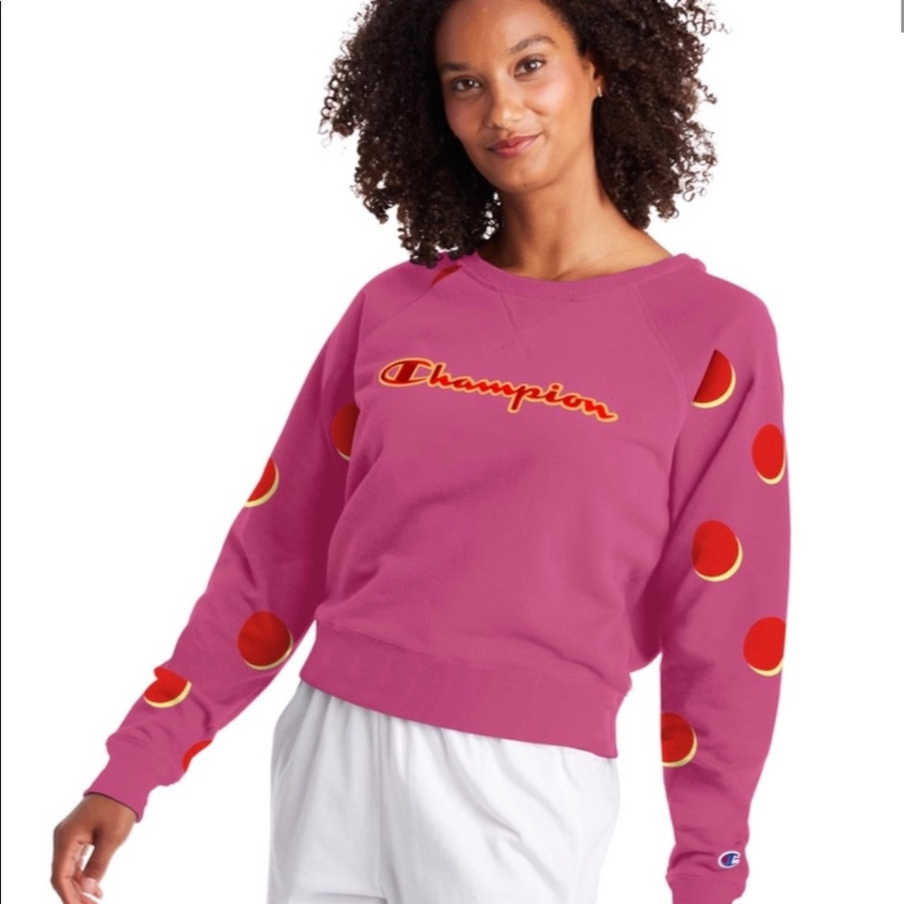 CHAMPION HOT PINK SWEATSHIRT-NEW WITH TAGS!!